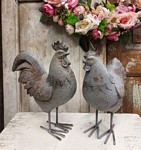 DEKORACJA KOGUT Rooster Cottage Rustic Styl Clayre & Eef